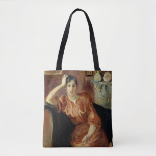 Bolso De Tela Retrato de Jeanne Pontillon