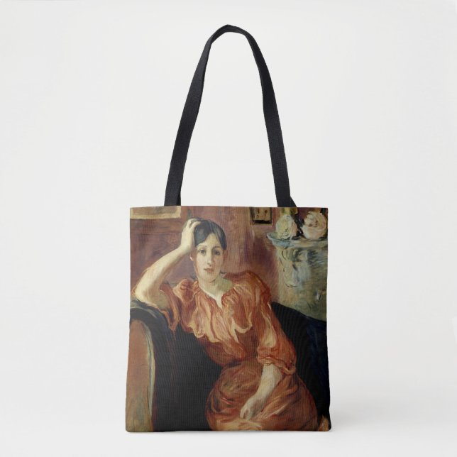 Bolso De Tela Retrato de Jeanne Pontillon (Anverso)