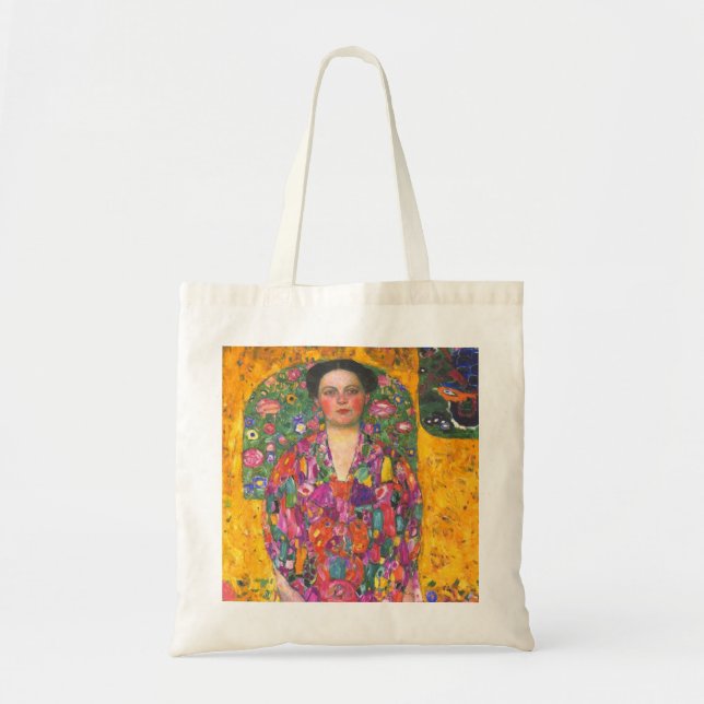 Bolso De Tela Retrato de Klimt de Eugenia Primavesi (Frente)