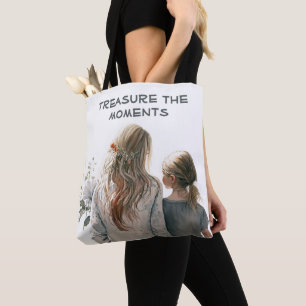 Bolso De Tela Retrato De Madre E Hija