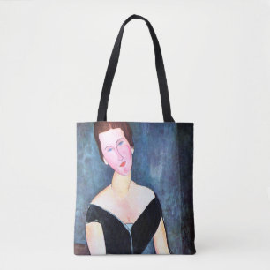 Bolso De Tela Retrato de mujer, Modigliani