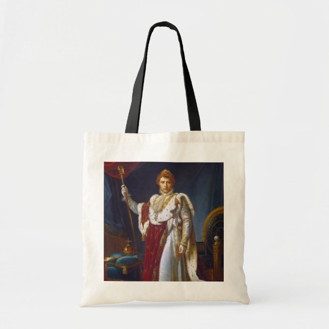 Bolso De Tela Retrato de Napoleón Bonaparte, Francois Gérard (Frente)
