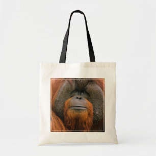 Bolso De Tela Retrato de Orangután macho, Georgia, EE. UU.