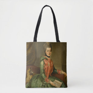 Bolso De Tela Retrato de princesa Frederika Sophia Wilhelmina
