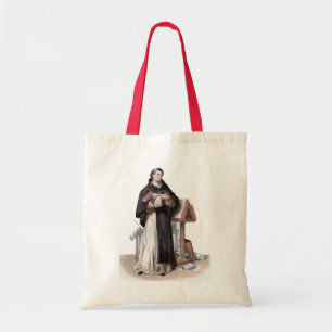 Bolso De Tela Retrato de St Bernard de Clairvaux