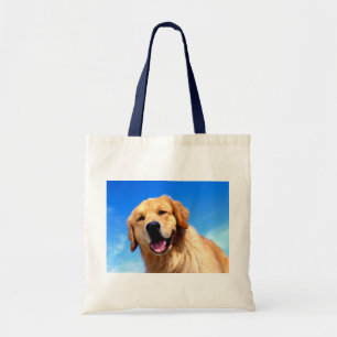 Bolso De Tela Retrato de un animal de Golden Retriever