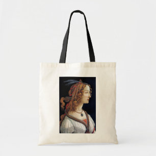 Bolso De Tela Retrato de una dama, Sandro Botticelli