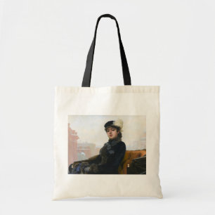 Bolso De Tela Retrato de una mujer desconocida, Ivan Kramskoi