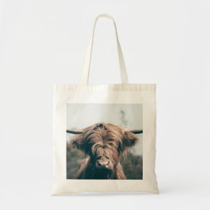 Bolso De Tela Retrato de vaca Highland