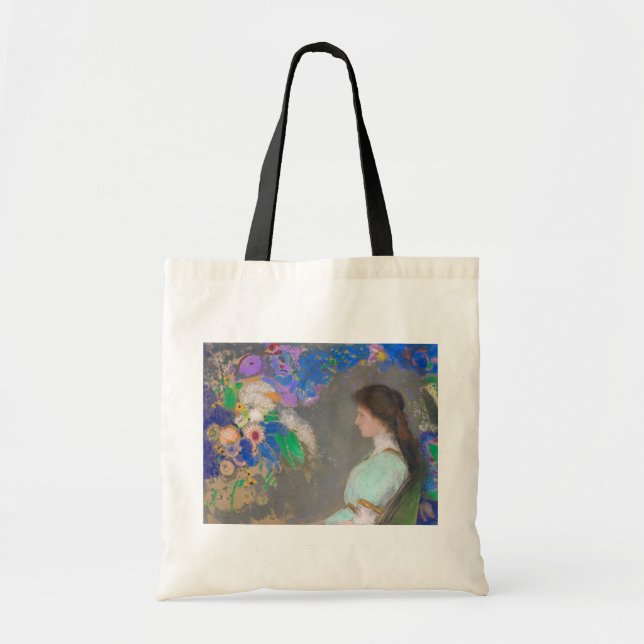 Bolso De Tela Retrato de Violette Heymann, Redon (Frente)