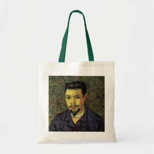 Bolso De Tela Retrato del Doctor Félix Rey por Vincent van Gogh