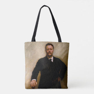 Bolso De Tela Retrato del presidente Theodore Roosevelt J.S. Sar