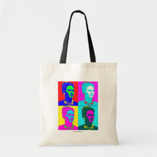 Bolso De Tela Retrato inspirado por Frida Kahlo