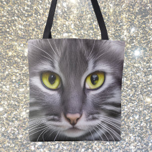 Bolso De Tela Retrato maravilloso de gatos