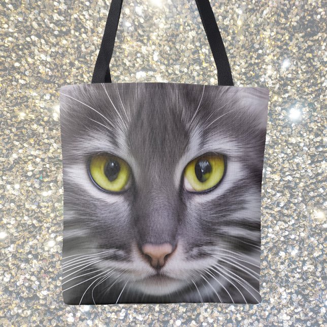 Bolso De Tela Retrato maravilloso de gatos (Subido por el creador)
