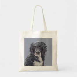 Bolso De Tela Retrato mascota de mezcla de perros de España