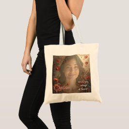Bolso De Tela Retrato personalizado para ella - Regalo de foto p