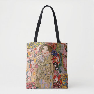 Bolso De Tela Retrato póstumo de Ria Munk por Gustav Klimt