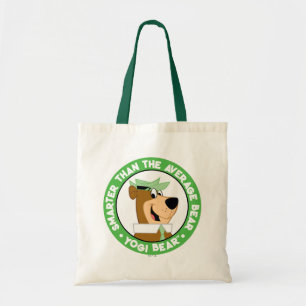 Bolso De Tela Retrato sonriente del oso de Yogi