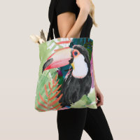 Retrato táctil con hojas tropicales