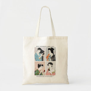 Bolso De Tela Retratos de mujeres japonesas - Goyō Hashiguchi