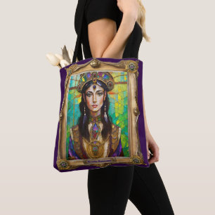 Bolso De Tela Retratos reales del Mardi Gras - La Princesa Creol