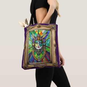 Bolso De Tela Retratos reales del Mardi Gras - La sacerdotisa