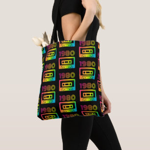 Bolso De Tela Retro 1980 