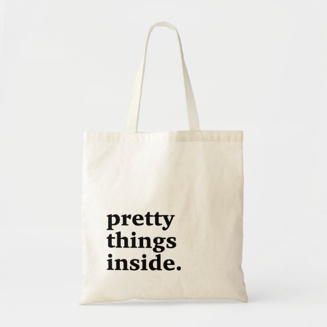 Bolso De Tela Retro Bridal Shower Favor Swag Tote Bag A115 (Frente)