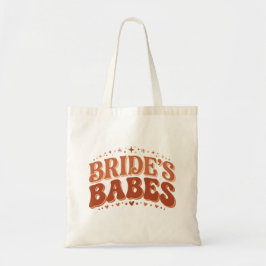 Bolso De Tela Retro Bride's Babes Terracotta Despedida de Solter