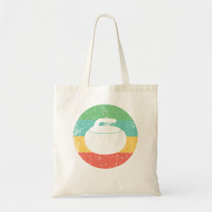 Bolso De Tela Retro curvado de piedra de curado de vintage pullo