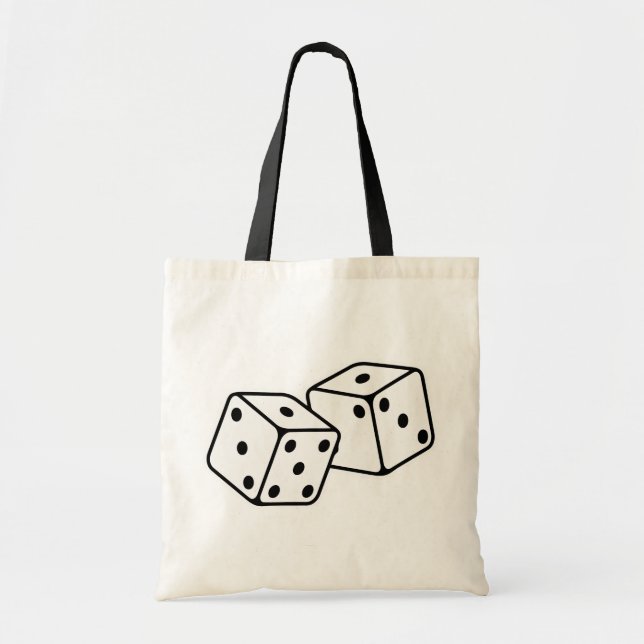Bolso De Tela Retro dados (Frente)
