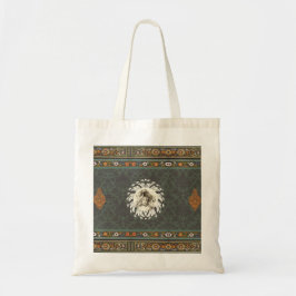 Bolso De Tela Retro de cosecha colorida con encaje y flores
