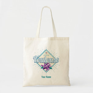Bolso De Tela Retro de la ciudad de Toulouse violó la vieja Souv