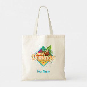 Bolso De Tela Retro de Santo Domingo Caribe República Dominicana