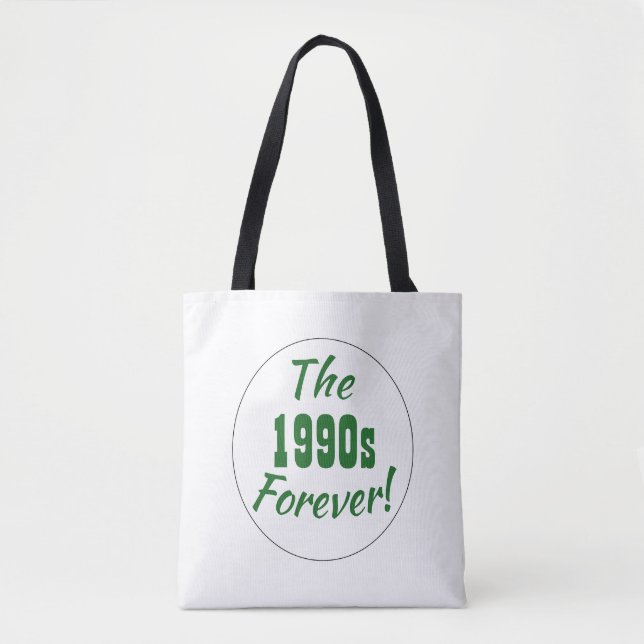 Bolso De Tela Retro Decenio de 1990 (Anverso)