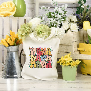 Bolso De Tela Retro del Día de la Madre