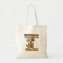 Bolso De Tela Retro Dog Snack Devotion Canvas Tote Bag