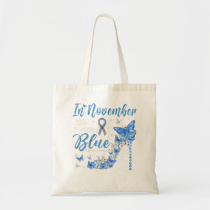 Bolso De Tela Retro En Noviembre Usamos Conciencia Sobre La Diab