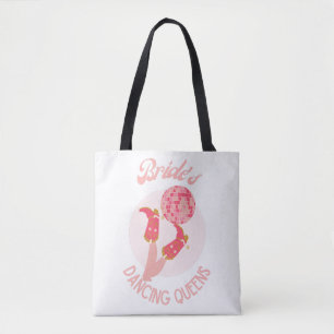 Bolso De Tela Retro Esposa de los 70 Reinas del Baile Despedida