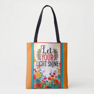 Bolso De Tela Retro Floral Inspirador