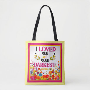Bolso De Tela Retro Floral Inspirador