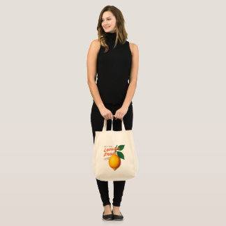 Bolso De Tela Retro Fresco Ácido Cítrico Orgánico
