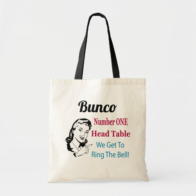 Bolso De Tela Retro Funny Bunco (Frente)