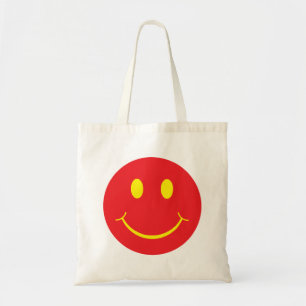 Bolso De Tela Retro Happy Face