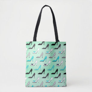 Bolso De Tela Retro Heels