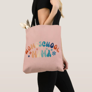 Bolso De Tela Retro Homeschoa Mamá