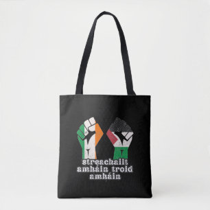 Bolso De Tela Retro Irlanda La revolución del puño solidario en 