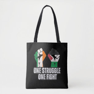 Bolso De Tela Retro Irlanda La revolución del puño solidario en 