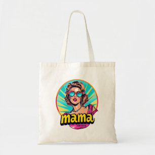 Bolso De Tela Retro mamá pop art 3 personalizado